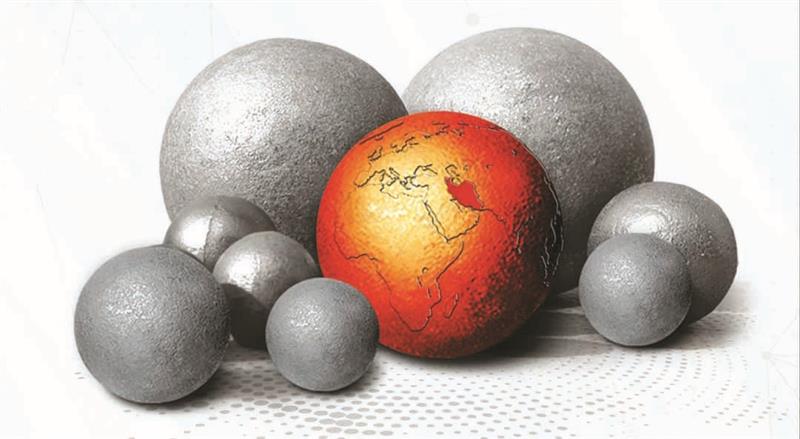 تولید گلوله‌های فولادی كم‌آلیاژ در شركت ایران ذوب